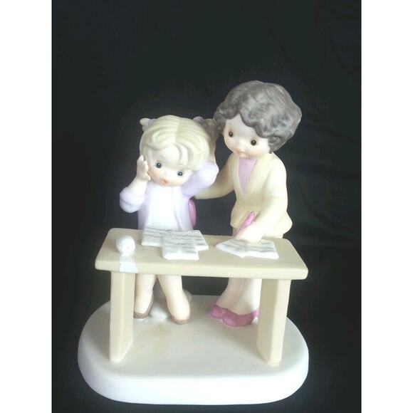 Enesco Sister's 1992 A Friend Sticks By You - Picture 2 of 10